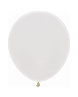 Globo Latex R18 Sempertex Cristal transparente 45cm En Bolsa De 15 Unidades