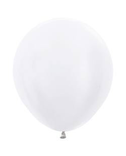 Globo Latex R18 Sempertex Satin Perla 45cm En Bolsa De 15 Unidades