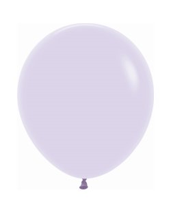 Globo Latex R18 Sempertex Pastel Lila 45cm En Bolsa De 15 Unidades