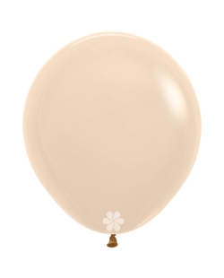 Globo Latex R18 Sempertex Pastel Nude 45cm En Bolsa De 15 Unidades