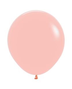 Globo Latex R18 Sempertex Pastel Melon 45cm En Bolsa De 15 Unidades