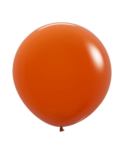 Globo Latex R24 Sempertex Fashion Naranja Cobrizo 60cm