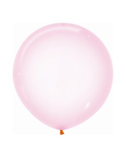 Globo Latex R24 Sempertex Cristal Pastel Rosado / 60cm