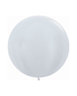 Globo Latex R24 Sempertex Satin Blanco 60cm