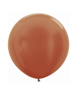 Globo Latex R24 Sempertex Metal Cobre 60cm