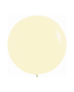 Globo Latex R24 Sempertex Pastel Amarillo 60cm