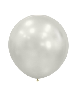 Globo Latex R24 Sempertex Silk Blanco Nacar 60cm