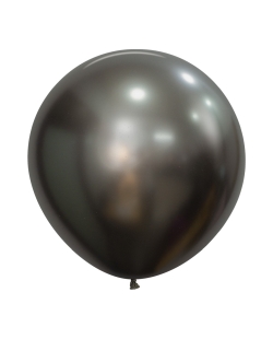 Globo Latex R24 Sempertex Silk Gris Medianoche 60cm