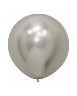 Globo Latex R24 Sempertex Reflex Plata 60cm