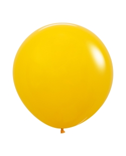 Globo Latex R36 Sempertex Fashion Solido Amarillo Miel 91,5cm
