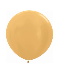 Globo Latex R36 Sempertex Metal Dorado 91,5cm