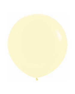Globo Latex R36 Sempertex Pastel Amarillo 91,5cm