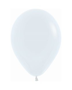 Globo Latex R5 Sempertex Fashion Solido Blanco 13cm