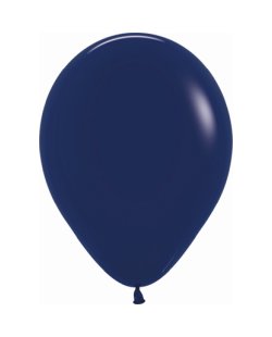 Globo Latex R5 Sempertex Fashion Solido Azul Naval 13cm