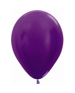 Globo Latex R5 Sempertex Metal Violeta 13cm