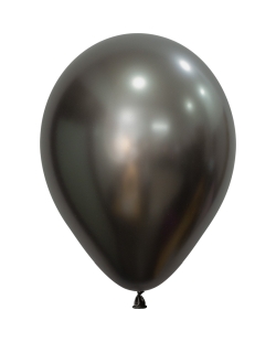 Globo Latex R5 Sempertex Silk Gris Medianoche 13cm En Bolsa De 100 Unidades