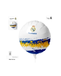 Globo Foil  45cm Real Madrid Aficion ***OFERTA DTO NO ACUMULABLE
