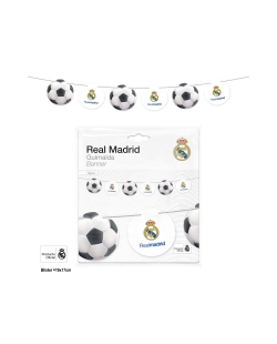 Guirnalda Real Madrid Balones ***OFERTA DTO NO ACUMULABLE