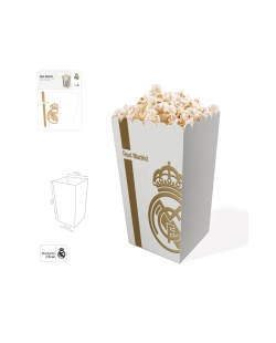Cajas Palomitas Real Madrid Escudo Oro ***OFERTA DTO NO ACUMULABLE