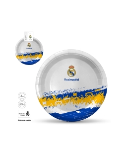 Platos Real Madrid Aficion 23cm ***OFERTA DTO NO ACUMULABLE