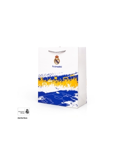 Bolsa Regalo Real Madrid Aficion 18 X 10 X 23cm Peqeña ***OFERTA DTO NO ACUMULABLE