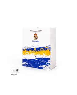 Bolsa Regalo Real Madrid Aficion 26 X 12 X 32cm Mediana ***OFERTA DTO NO ACUMULABLE