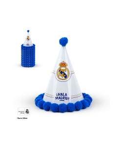 Gorro Fiesta Esc Hala Madrid 20cm ***OFERTA DTO NO ACUMULABLE