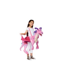 DISFRAZ NIÑO: DRAGON ROSA CON TIRANTES ***OFERTA DTO NO ACUMULABLE