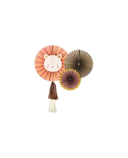 Decoracion Colgante Abanico Leo 26-43cm ***OFERTA DTO NO ACUMULABLE