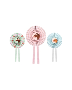 Decoracion Colgante Abanico Caballos 35cm ***OFERTA DTO NO ACUMULABLE