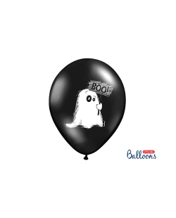 Globos Latex 30cm Fantasma Negro Pastel ***OFERTA DTO NO ACUMULABLE