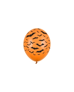 Globos Latex 30cm Murcielagos Naranja M. Pastel ***OFERTA DTO NO ACUMULABLE