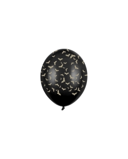 Globos Latex 30cm Murcielagos Negro Pastel ***OFERTA DTO NO ACUMULABLE