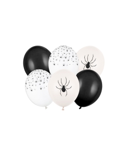 Globos Latex 30cm Arañas ***OFERTA DTO NO ACUMULABLE