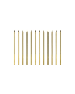 Velas Oro 14cm ***OFERTA DTO NO ACUMULABLE