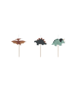 Velas Dinosaurios 3cm ***OFERTA DTO NO ACUMULABLE