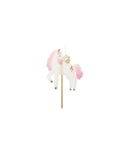 Vela Unicornio 9cm ***OFERTA DTO NO ACUMULABLE