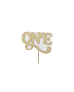 Vela One Oro 3,8X6,5cm ***OFERTA DTO NO ACUMULABLE