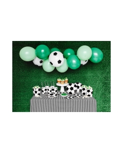 Set Fiesta Futbol (Platos, vasos, servilletas, cajas, pajitas y globos latex)***OFERTA DTO NO ACUMULABLE