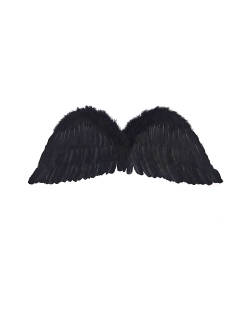Alas Angel Negras 75 X 30cm ***OFERTA DTO NO ACUMULABLE