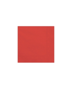 Servilletas 33x33cm Rojo Oscuro ***OFERTA DTO NO ACUMULABLE