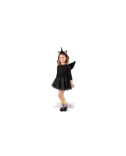 Disfraz Unicornio Negro Talla 116-128cm ***OFERTA DTO NO ACUMULABLE
