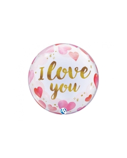 Takara T-Balloon 22/56cm Bubble Deco I Love You Hearts ***OFERTA DTO NO ACUMULABLE