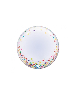 Takara T-Balloon 24/61cm Bubble Deco Confetti Colores ***OFERTA DTO NO ACUMULABLE