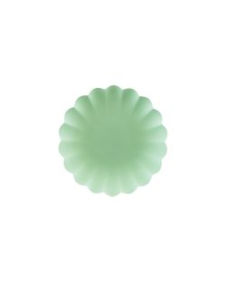 Platos Plastico Frill 22cm Salvia ***OFERTA DTO NO ACUMULABLE