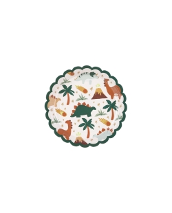 Platos 18cm Dinosaurios Papel ***OFERTA DTO NO ACUMULABLE