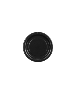 Platos 18cm Negros Papel ***OFERTA DTO NO ACUMULABLE