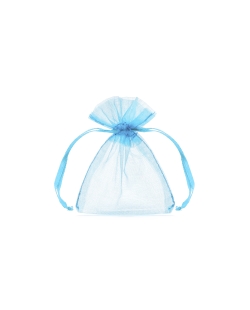 Bolsas Organza Azul Pastel 10cm ***OFERTA DTO NO ACUMULABLE